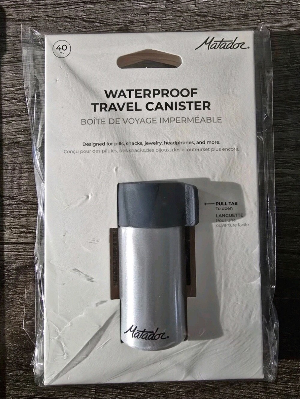 Waterproof Travel Canister BPA Free 40 Ml